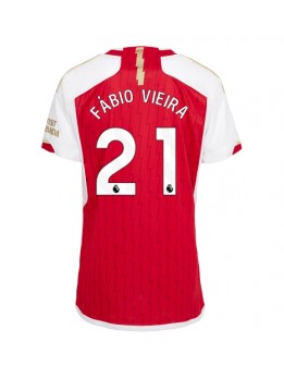 Arsenal Fabio Vieira #21 Heimtrikot für Frauen 2023-24 Kurzarm